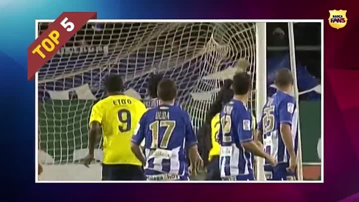 TOP5 - All-Time Goals - Málaga vs FCB