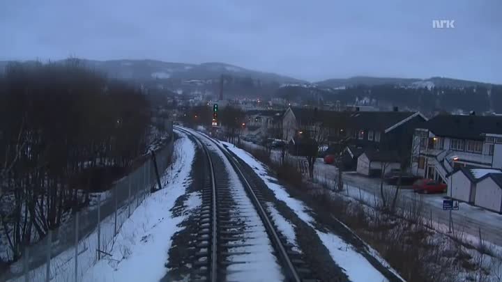 Зимнее путешествие на поезде