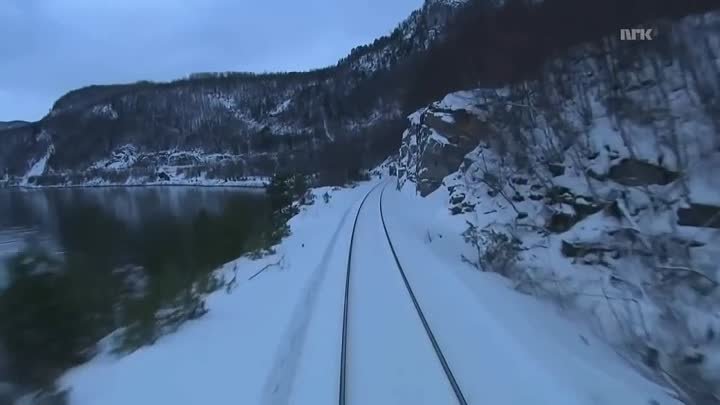 Зимнее путешествие на поезде