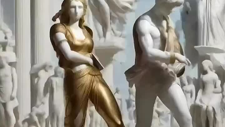 Танцующие скульптуры