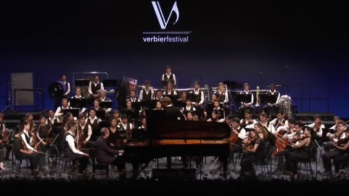 Verbier Festival 2023. S. Rachmaninov Piano concerto #2,  C-minor. Mikhail Pletnev & Klaus Makela