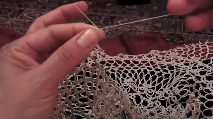 Tatting the Butterfly Doily