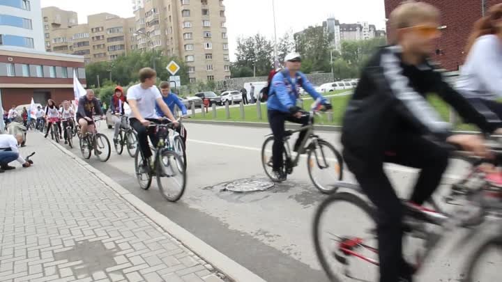 22 августа 2014 Велопробег в День флага России