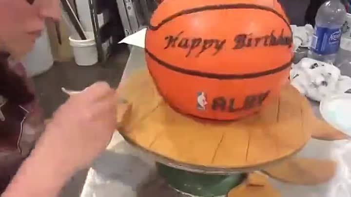 Торт баскетбольный мяч!!!Супер!!!