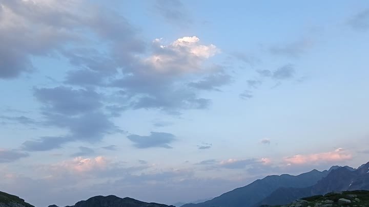 Облака над Дуккинскими озёрами
