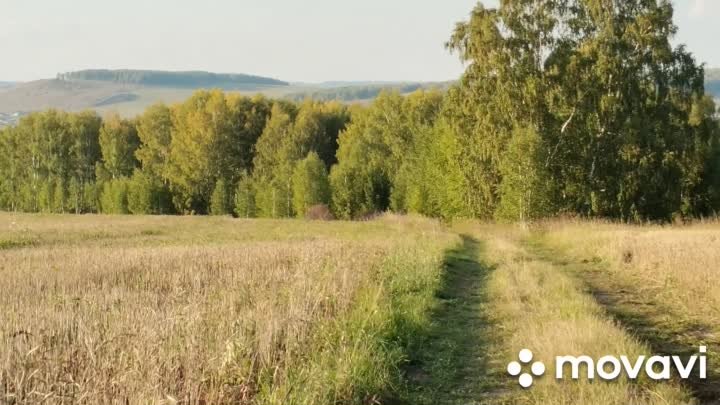 В краю родном осеннею порою