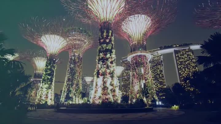 Самые красивые места на Земле #12. Сингапур - город мечты (#самые кр ...