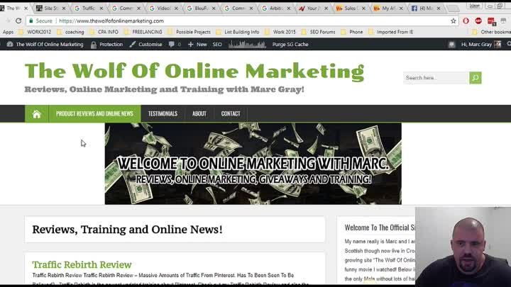 1 Overview of The Wolf Of Online Marketing, Rankings, Why MMO site, Income and Making Contacts!