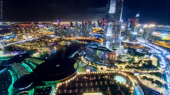 Это надо видеть! Такой красоты вы точно не видели! 3 Dubai Timelapse