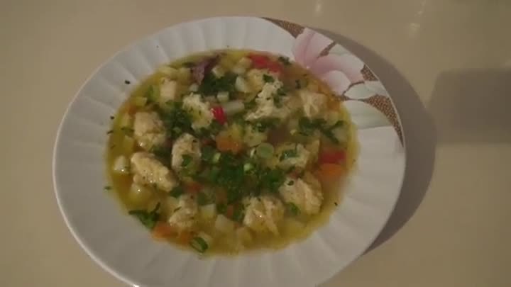 СУП с ГАЛУШКАМИ из МАННОЙ КРУПЫ _ Supa sa knedlama _ Soup with classic dumplings