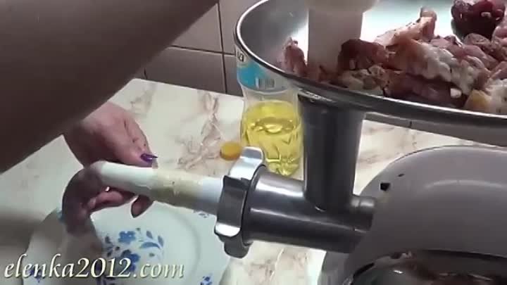 Рецепт домашней колбасы