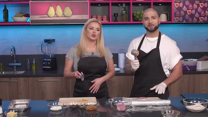 Кулинарное шоу «Разговор со вкусом» с Анной Семенович ("Ru TV", выпуск 10, Артем Качер)