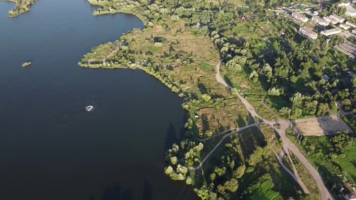 Озерки Калининградская область . Полёт за гидроциклами