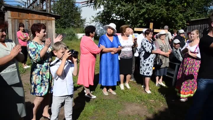 Василий Лубягин на Сенниковских гуляниях в Пижме.