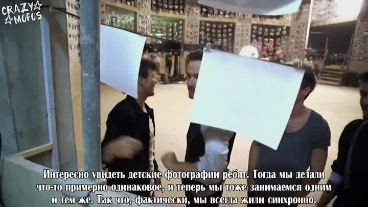 One Direction - Story of My Life (Behind the Scenes) [RusSub]