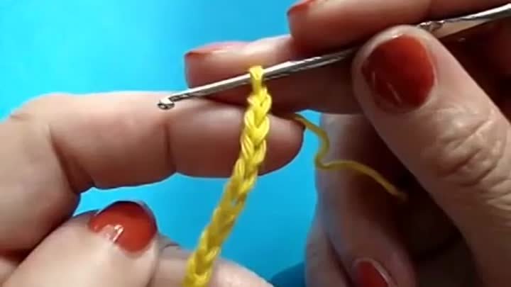 Вязание крючком - Плотный шнур