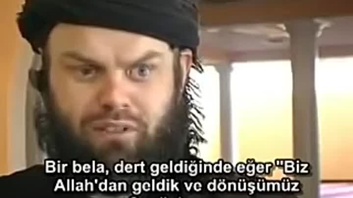 Görme engelli bakın nasıl Müslüman oldu