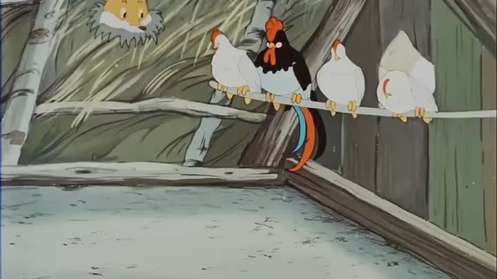 1958 Сказка - Лиса и Волк (мультфильм  по мотивам одноименной русско ...