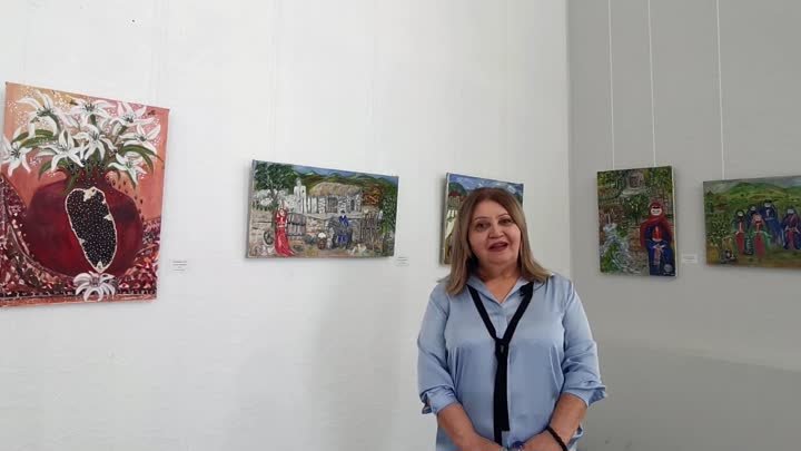 Лаура Хачатрян о выставке "Беседа с мечтой"