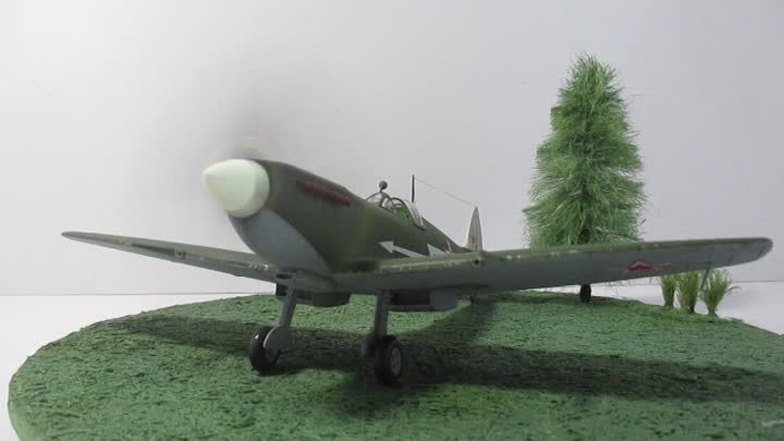 Spitfire Mk.LF IX E, ГСС Гвардии подполковника Мациевича Василия Ант ...