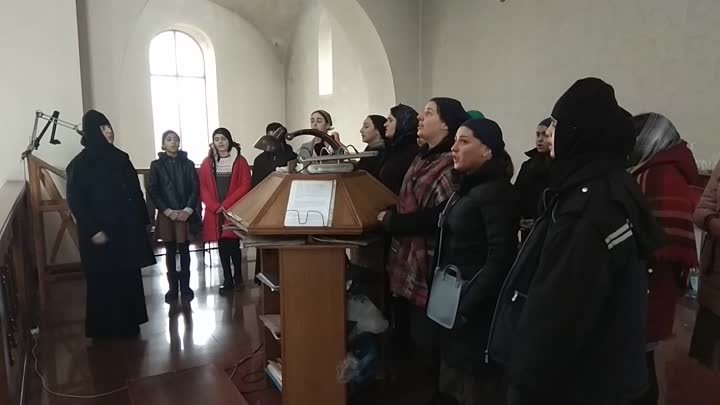 Церковный хор Хареба - Тропарь Георгию Победоносцу (груз)