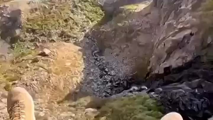 Перевернутый водопад, Эль-Мауле, Чили
