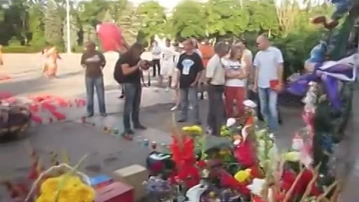 Запуск фонариков на Куликовом поле 02.08.2014