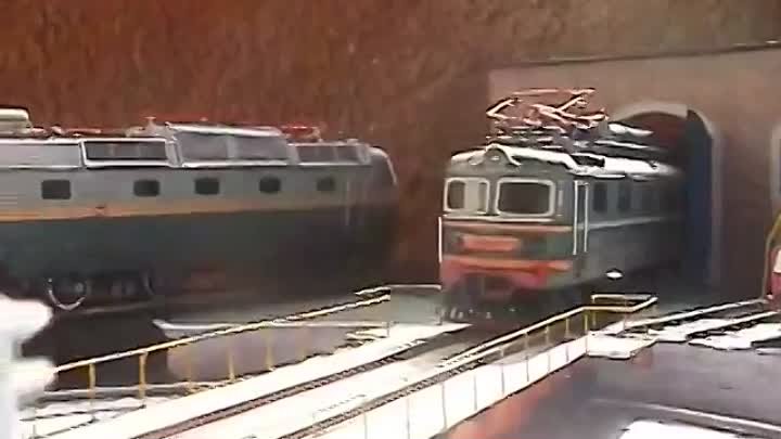 Железнодорожные модели из бумаги в масштабе 1:87