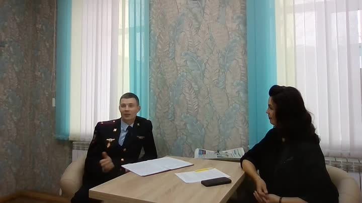Прямая трансляция с начальником полиции Андреем Валерьевичем Бариновым