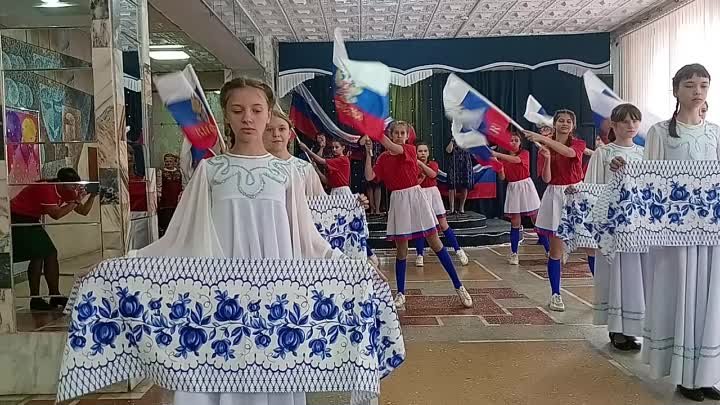 Муромцево 22 августа 2023г День флага России