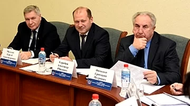 Второе заседание рабочей группы в Законодательном Собрании Ростовско ...