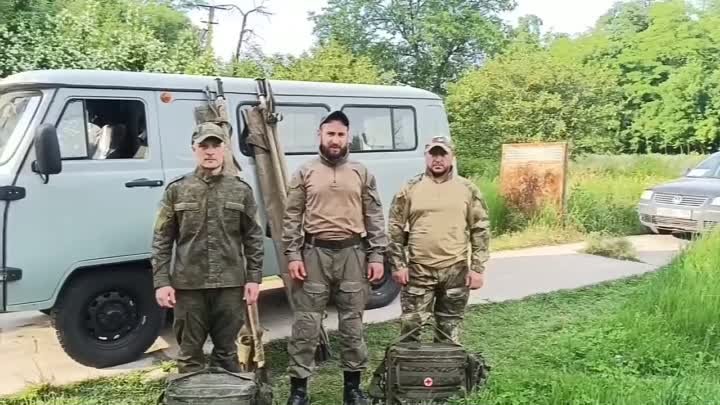 Бойцы из Красноярского края поблагодарили за помощь