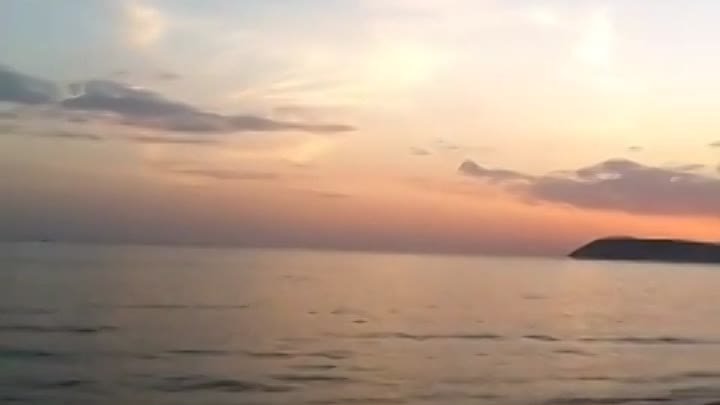 Черногория: вечернее море