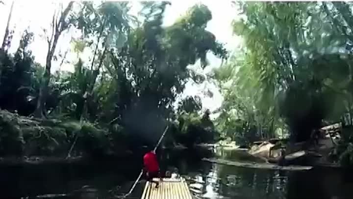 Кхао Лак, сплав на бамбуковых плотах