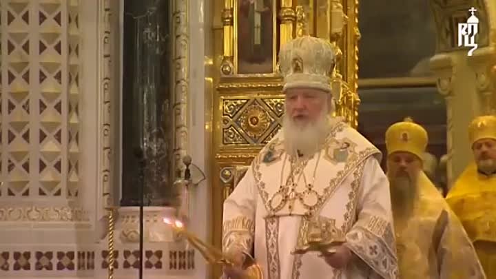 В день своего рождения Патриарх Кирилл совершил Литургию в Храме Хри ...