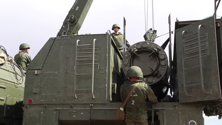 Подготовка позиций для пусковых установок ОТРК «Искандер-М» в рамках ...