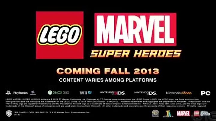 LEGO Marvel Super Heroes - E3 2013 Trailer