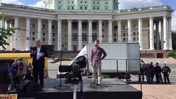 Выступление активиста РРП Сергея Соколова на митинге 26.05.2019