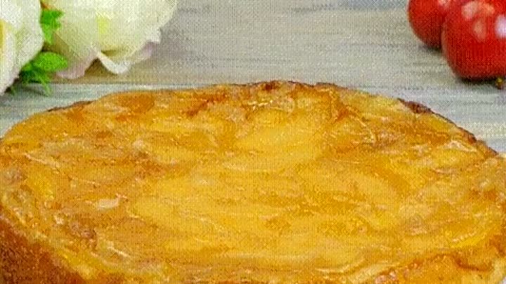 яблочно- твороный пирог