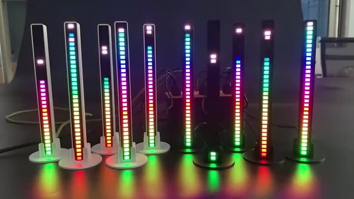 RGB индикатор уровня звука.
