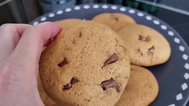 Самый простой рецепт печенья с шоколадом
