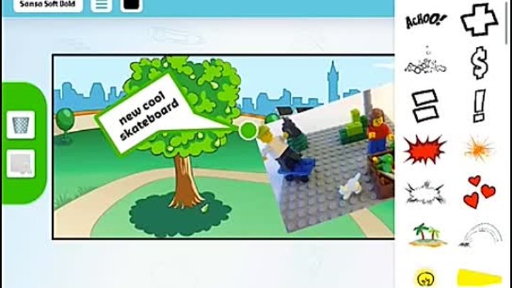 LEGO® Education StoryVisualizer iOS iPad App - demo of basic functions