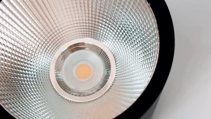 Цилиндрические диодные точечные светильники 