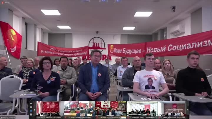 Выступление Платошкина Николая Николаевича на видео-конференции КПРФ