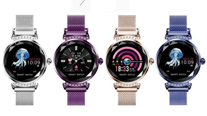 SCOMAS Смарт-часы для женщин 3D Diamond