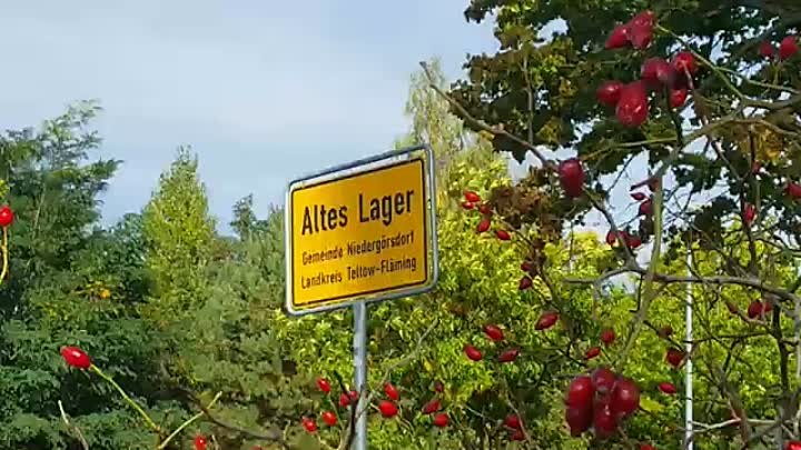 ГСВГ. Аэродром Altes Lager. Подвальные помещения на углу ангара ТЭЧ  ...