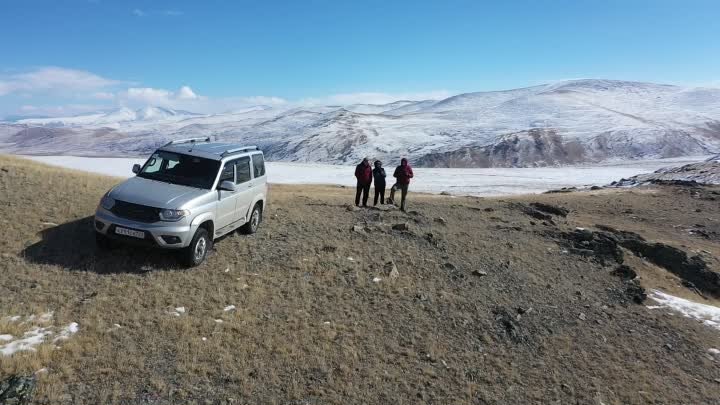 Забрались на границу Монголии и Китая в Горном Алтае