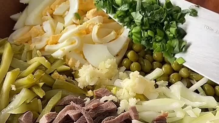 САЛАТ С ЯЗЫКОМ 🥗🥗🥗