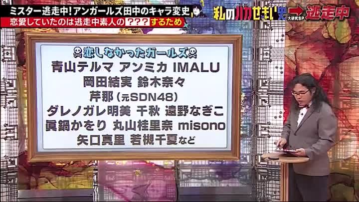 私のバカせまい史 231102 動画 ついに実現！「逃走中」20年史SP | 2023年11月2日