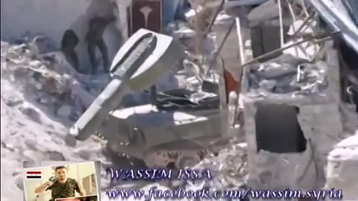 УР-77 «Змей Горыныч» на работе в Сирии